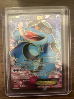 Seismitoad-EX - 106/111 - Full Art Ultra Rare LP, English Pokemon Furious Fists - Image 1