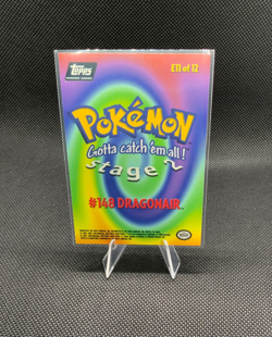 Pokemon #148 Dragonair #E11 OF 12 *Topps black label-Holo/Foil* - Image 2