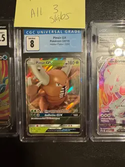 pokemon graded lot cheap 3 slabs - Image 3
