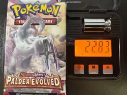Pokemon Paldea Evolved Booster Pack Sealed 22.83g 3.76mm - Image 1