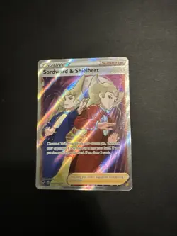 Sordward & Shielbert TG28/TG30 Ultra Rare Silver Tempest Trainer Pokemon TCG NM - Image 1