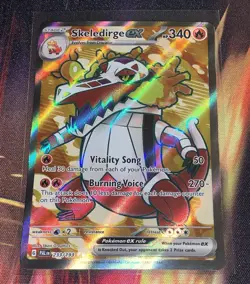 Pokemon TCG Skeledirge ex Full Art 233/193 Paldea Evolved NM - Image 1