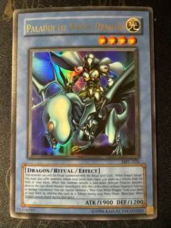 Yugioh Paladin Of White Dragon MFC-026 Ultra Rare LP - Image 1