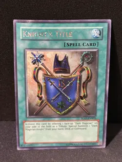 Yugioh Knight's Title ROD-EN002 Reshef of Destruction Secret Rare Original - Image 1