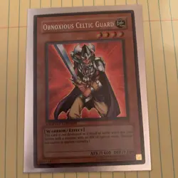 Yugioh Obnoxious Celtic Guard CT1-EN006 2004 Collectors Tin Limited Edition VTG! - Image 1