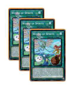 Yugioh! World of Spirits ALIN-EN055 (SR) 1st Ed 3x "Fairy Dragon Support" - Image 1