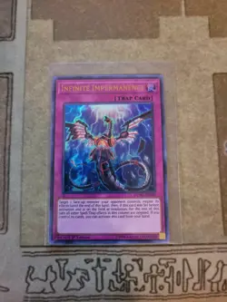 YUGIOH INFINITE IMPERMANENCE DUPO-EN100 ULTRA 1ST ED NM - Image 1