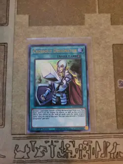 YUGIOH CROSSOUT DESIGNATOR MP21-EN258 ULTRA 1ST ED NM - Image 1