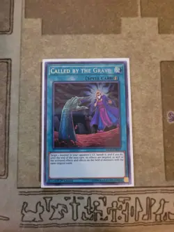 YUGIOH CALLED BY THE GRAVE MP19-EN043 PRISMATIC SECRET 1ST ED NM - Image 1