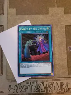 YUGIOH CALLED BY THE GRAVE MP19-EN043 PRISMATIC SECRET 1ST ED NM - Image 2