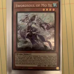Swordsoul of Mo Ye - BODE-EN003 - Secret Rare 1st Edition Near Mint Yugioh - Image 1