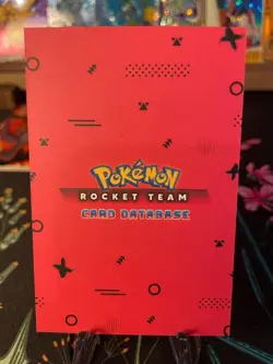 Pokemon Gengar Cracked Ice Holo Team Rocket Card Database Set Peru - Image 2