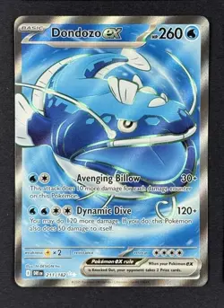 2025 Pokemon Destined Rivals En Full Art ex LOT 4x Arboliva Dondozo Yanmega etc - Image 4