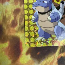 Pokemon Rare Vintage Vending Machine Holo prism sticker Nintendo 2000 Blastoise - Image 2
