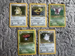Pokemon Vintage Jungle - 5 Holo, 5 Non Holo Rare, 9 1st Edition (Lot Of 36) - Image 3