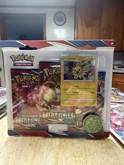 Pokemon TCG: Sword & Shield Battle Styles Blister Pack with 3 Booster Packs 820650808227 - Image 1