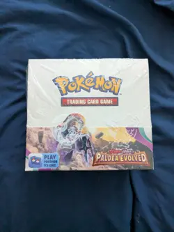 Pokemon TCG Scarlet and Violet Paldea Evolved Booster Box, Sealed - Image 1