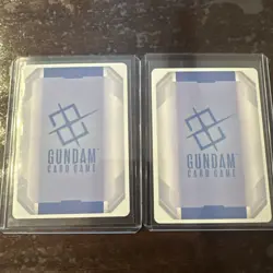 2x Gundam Card Game Unicorn Gundam 02 Banshee (Destroy Mode) GD01-003 LR - Image 2