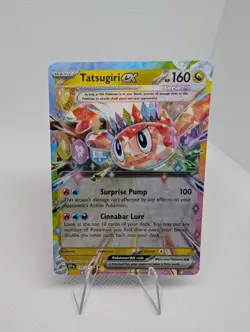 Tatsugiri ex - 142/191 Double Rare SV08: Surging Sparks Pokemon TCG Card - NM - Image 1