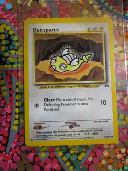 Dunsparce 54/75 - 2001 Pokemon Neo Discovery Card - Image 1
