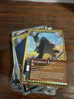 Naruto CCG Card Lot of 60 Vintage - Image 2