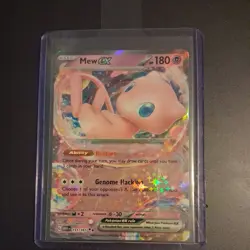 Mew ex 151/165- 2023 S&V Pokemon 151- Holo Double Rare Card - Pokemon TCG - M/NM - Image 1