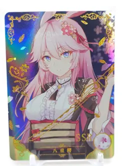 Goddess Story - Anime Waifu SSR Trading Card - 10M03 - Yae Sakura - Image 1