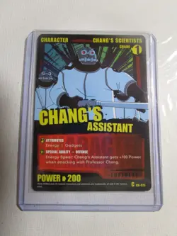 Teen Titans CCG Collectible Card Game CH-075 CHANG'S ASSISTANT - Image 1