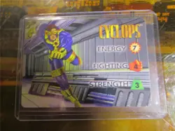 CYCLOPS 1995 Marvel Overpower Game TCG CCG Card X MEN - Image 1