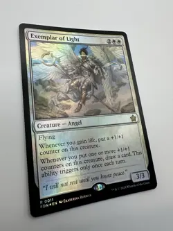 MTG TCG Exemplar of Light Foundations Foil - Image 3