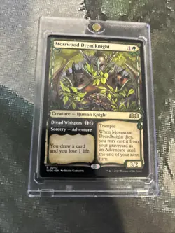 MTG Mosswood Dreadknight (Showcase) - Wilds of Eldraine (WOE) #292 MTG - Image 5