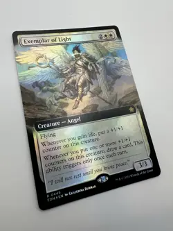 MTG TCG Exemplar of Light (Extended Art) Foundations Foil - Image 3