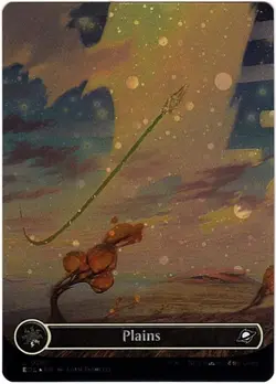MTG Edge Of Eternities Plains Galaxy Foil (Common) - Image 2