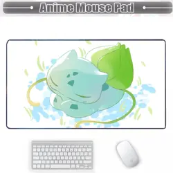 Board Card Game Pokemon Bulbasaur 3812 Gaming Mouse Pad PTCG CCG MTG Play Mat - Image 1