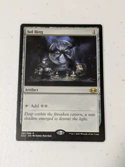 MTG Sol Ring - Commander Collection: Black NM - Image 1