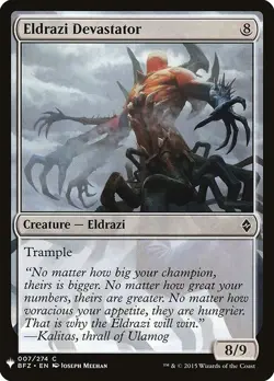 Eldrazi Devastator Light Play, English Magic the Gathering MTG Mystery Booster - Image 1