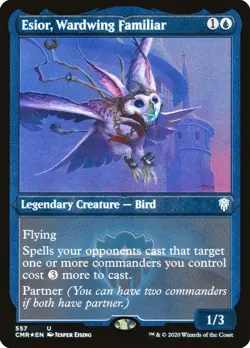 MTG Foil - Esior, Wardwing Familiar (Foil Etched) - 557 / NM / English - Image 1