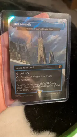 Dol Amroth - Minamo, School at Water's Edge (Surge Foil) | MTG: LotR | Near Mint - Image 1