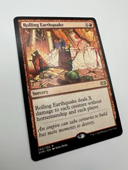 MTG TCG Rolling Earthquake Double Masters Regular - Image 3