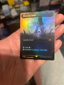 MTG Foil Borderless Modern Horizons 3 MH3 Phyrexian Tower MINT - Image 1