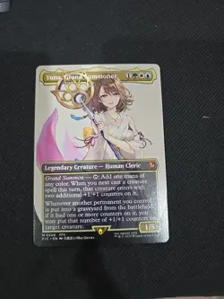 Yuna, Grand Summoner (borderless) #208 - MTG Final Fantasy - Image 1