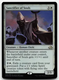 MTG Sanctifier of Souls FOIL R Unique and Miscellaneous Promos 39 LP - Image 1