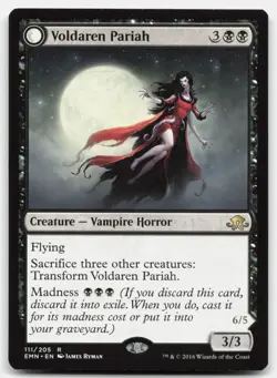 MTG Voldaren Pariah R Eldritch Moon 111 LP - Image 1