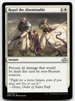 MTG Repel the Abominable U Eldritch Moon 38 LP - Image 1