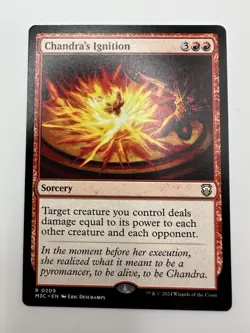 MTG TCG Chandra's Ignition Commander: Modern Horizons 3 Regular - Image 1