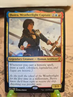 MTG Jhoira, Weatherlight Captain Dominaria Regular Mythic NM - Image 1