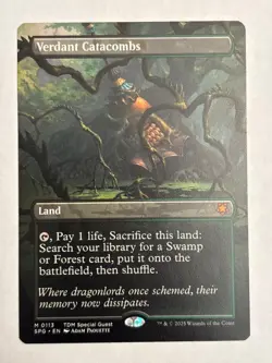 Verdant Catacombs (0113)(Special Guests) Tarkir: Dragonstorm - MTG - Image 1