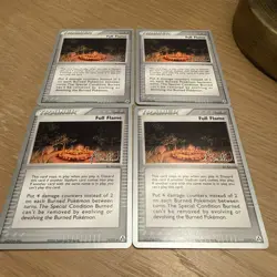 Pokemon 2006 World Championships Full Flame 74/92 NM X4 - Image 1