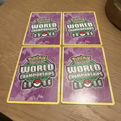 Pokemon 2006 World Championships Full Flame 74/92 NM X4 - Image 5