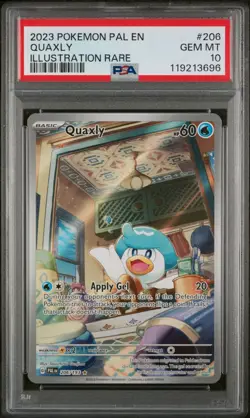 Quaxly 206/193 Sv02: Paldea Evolved Holo (Pokemon TCG) PSA 10 - Image 1